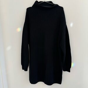 Wilfred Black Turtleneck Sweater